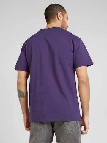 T-Shirt Cleptomanicx en violet