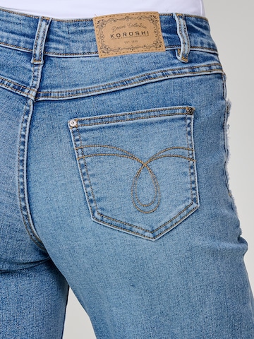 KOROSHI Regular Jeans in Blauw