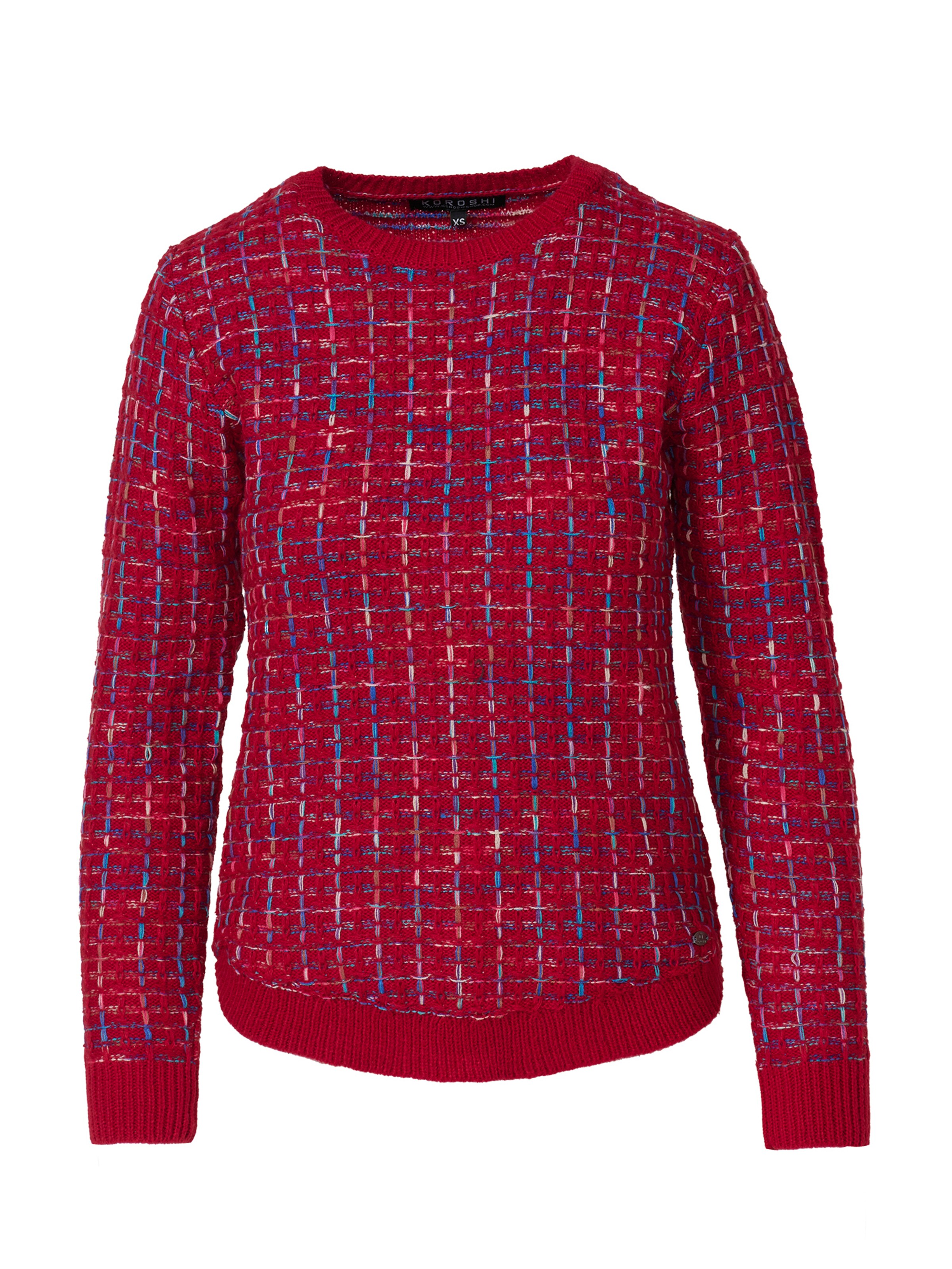 KOROSHI Pulóver - piros: elől