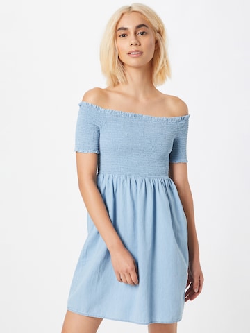 Robe 'CORA' ONLY en bleu : devant