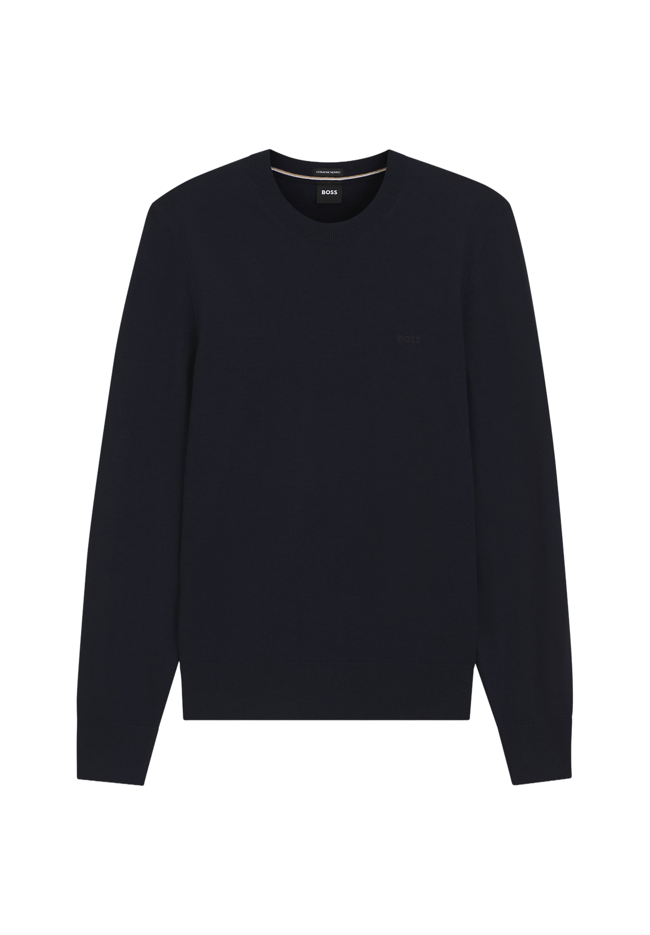 BOSS Pullover 'H-Leno-L' in Blau: Vorderseite