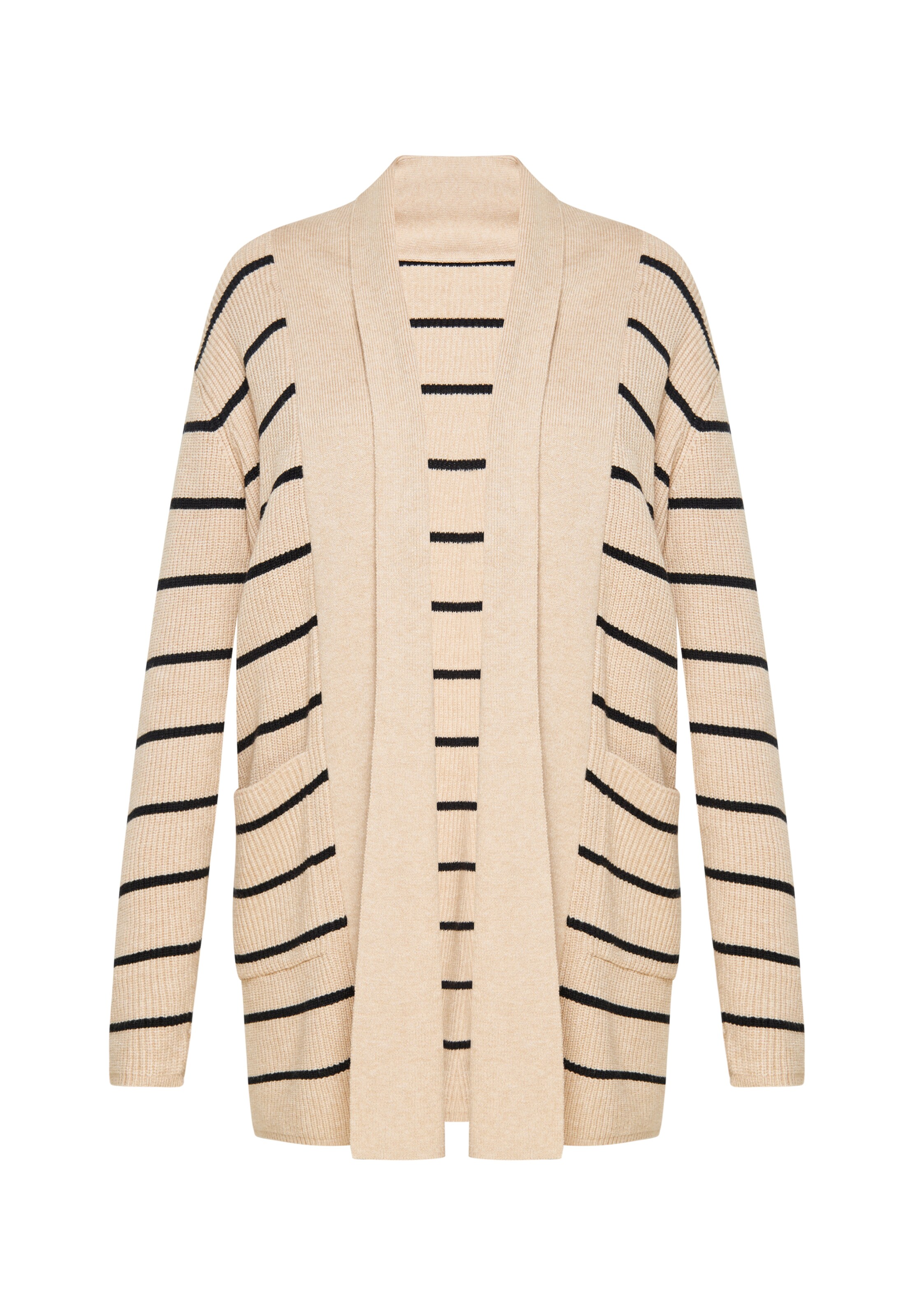 usha BLUE LABEL Strickjacke in Beige: Vorderseite