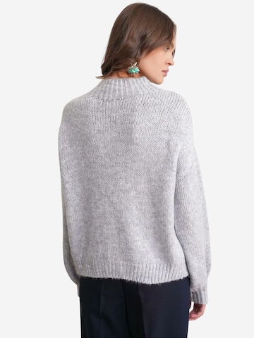 MixRay Sweter 'Pullover' w kolorze szary