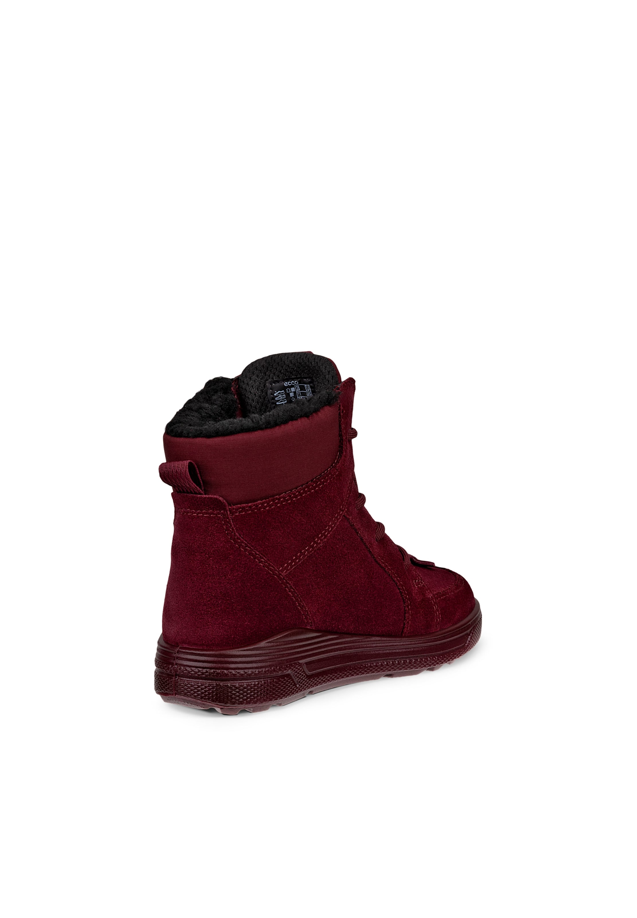 ECCO Schnürstiefelette 'Urban' in Rot