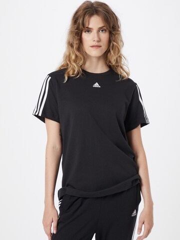 ADIDAS SPORTSWEAR Funktsionaalne särk, värv must: eest vaates