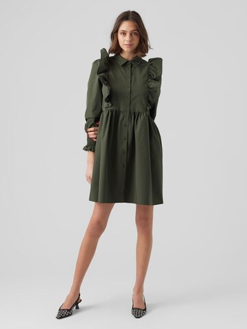 VERO MODA Jurk in Groen
