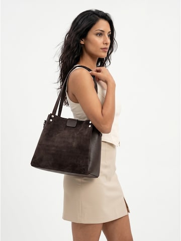 forty° Shopper in Brown: front