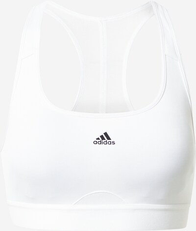 Sutien sport ADIDAS PERFORMANCE pe negru / alb, Vizualizare produs
