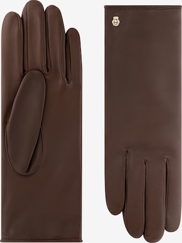 Gants 'HAMBURG' Roeckl en marron : devant