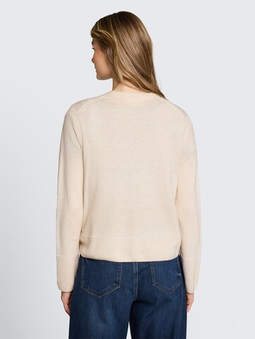 TOM TAILOR Strickjacke in Weiß