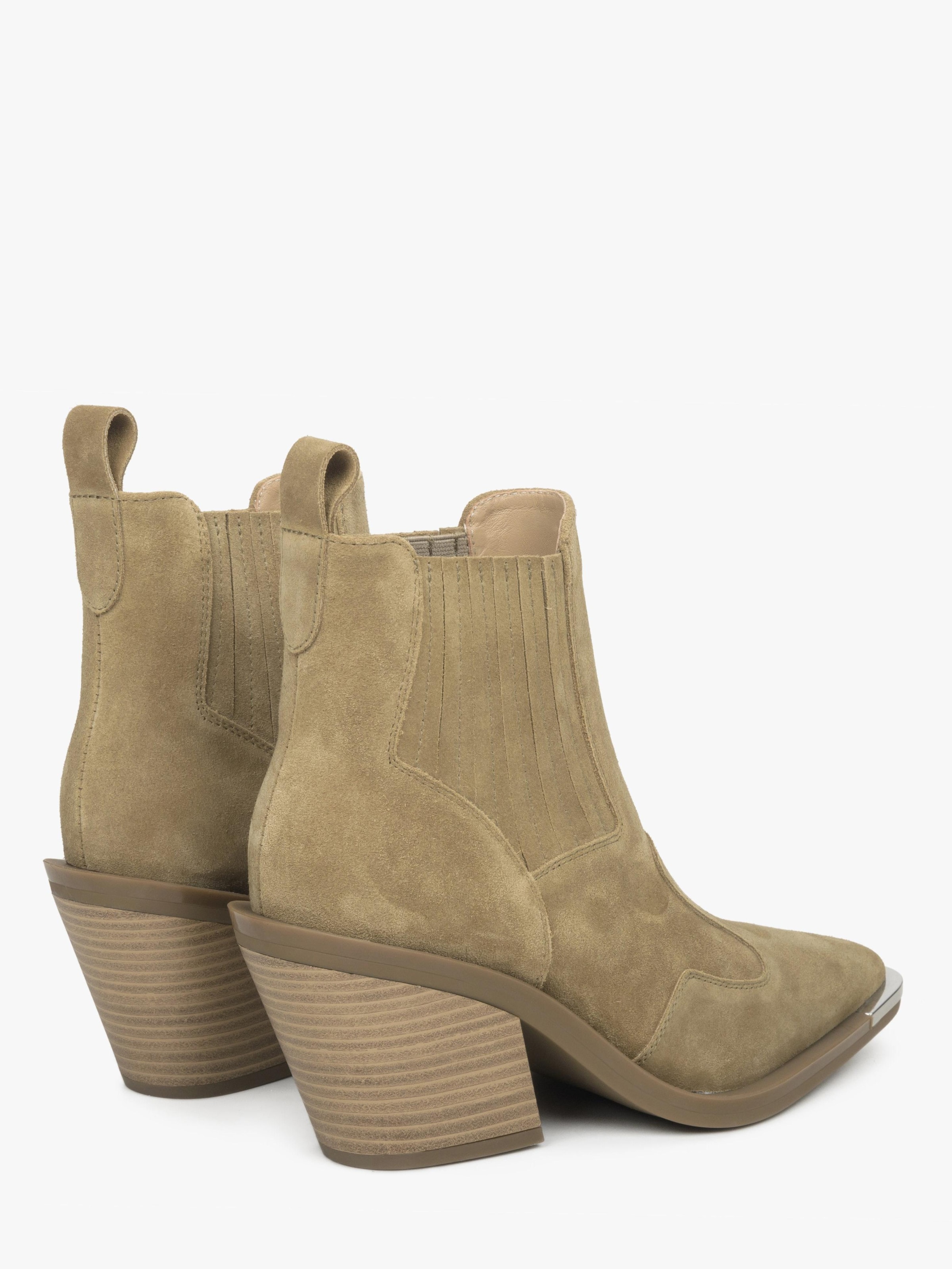 Estro Cowboy Boots '979131' in Beige