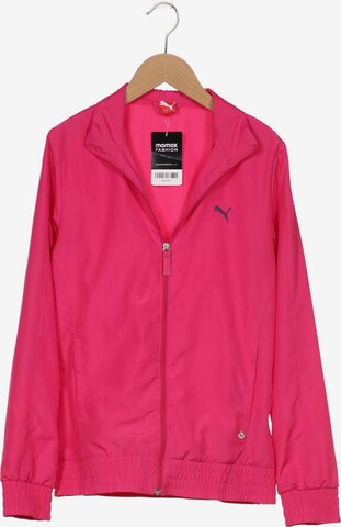 PUMA Jacke S in Pink: predná strana