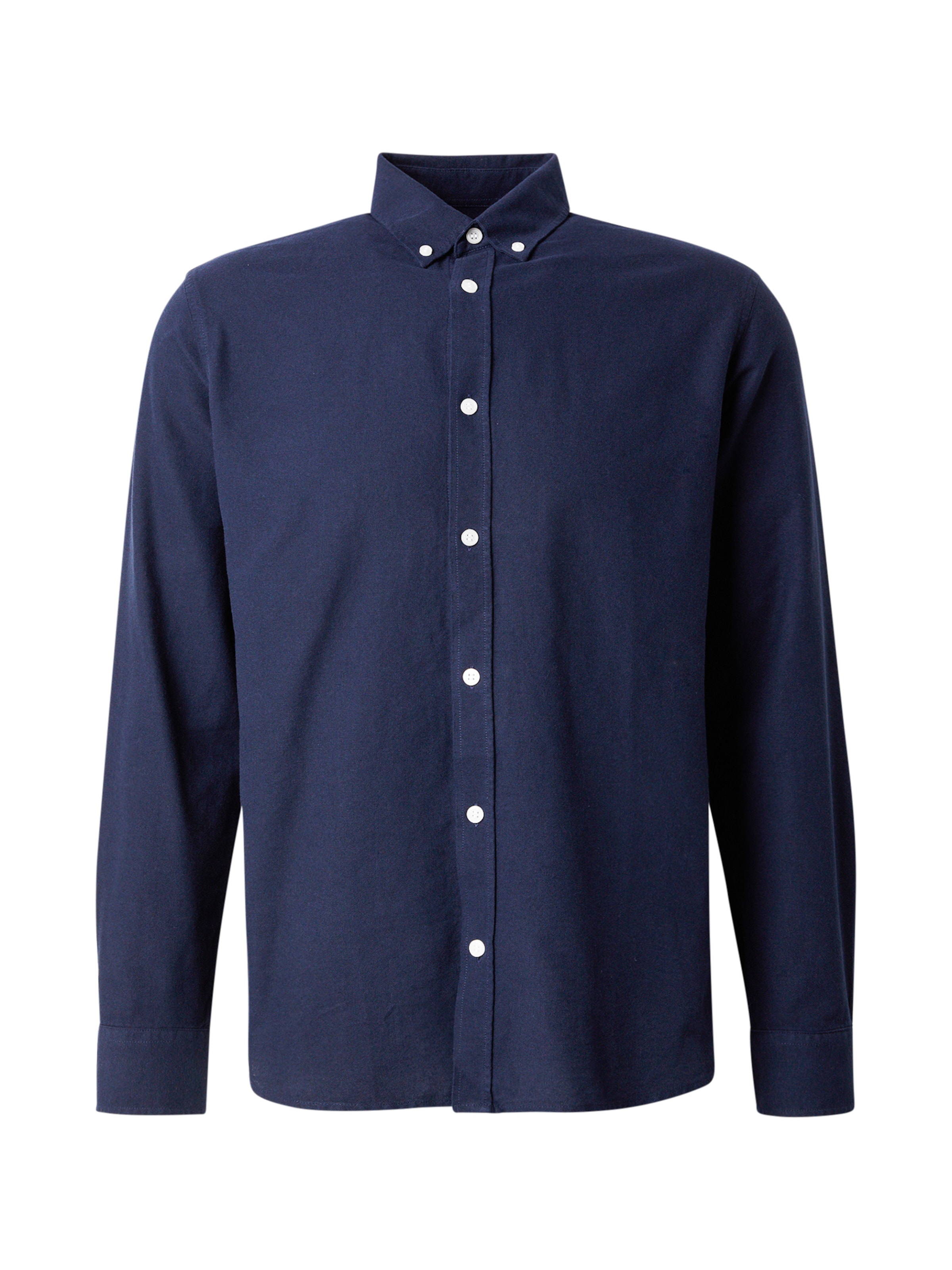 JJ Rebel Regular Fit Skjorte 'JREBOSCAR' i blå: forside