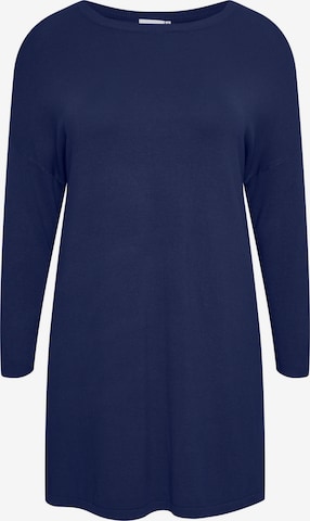 Robes en maille ' FPBlume ' Fransa Curve en bleu : devant