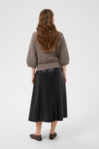 Pull-over 'Dela ' Cream en marron