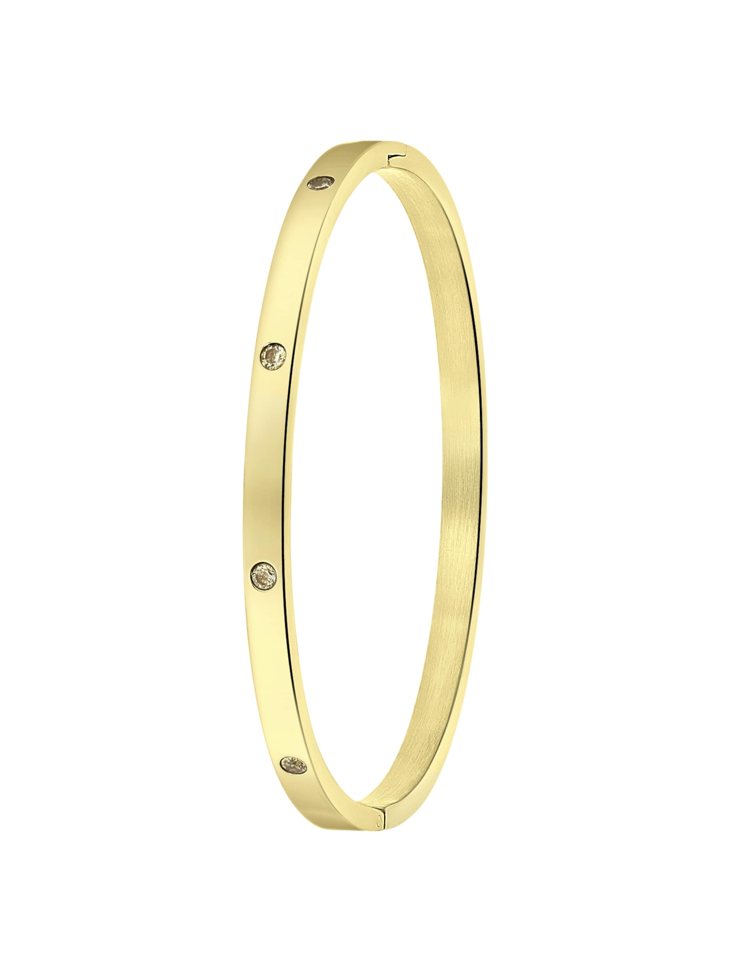 Lucardi Bracelet in Gold: front