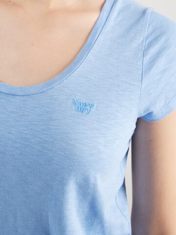 Superdry Shirt in Blauw