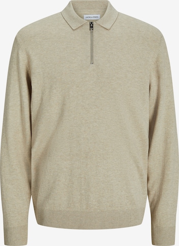 Pull-over 'JJEEmil' JACK & JONES en gris : devant