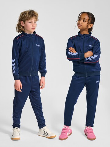 Survêtement Hummel en bleu : devant