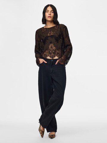 PIECES - Blusa 'PCNorinne' en marrón
