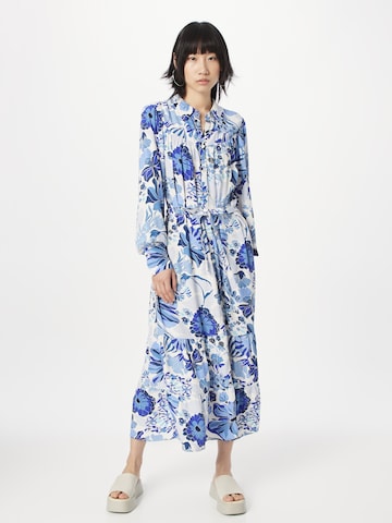 Fabienne Chapot Shirt Dress 'Noa' in Blue: front