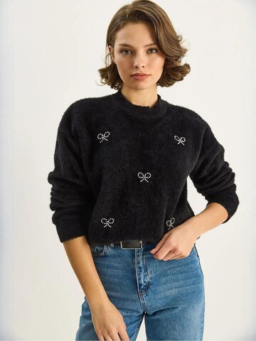 Pull-over Bianco Lucci en noir