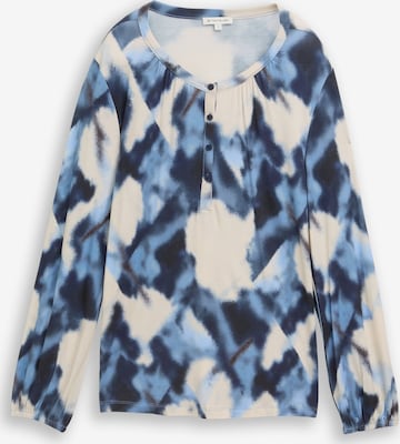 TOM TAILOR Shirt in Blue: front