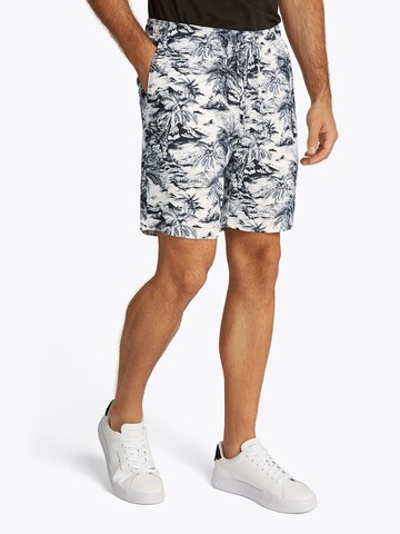 TOMMY HILFIGER Regular Byxa 'MERCER' i vit: framsida