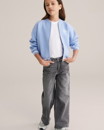 WE Fashion Övergångsjacka i blå