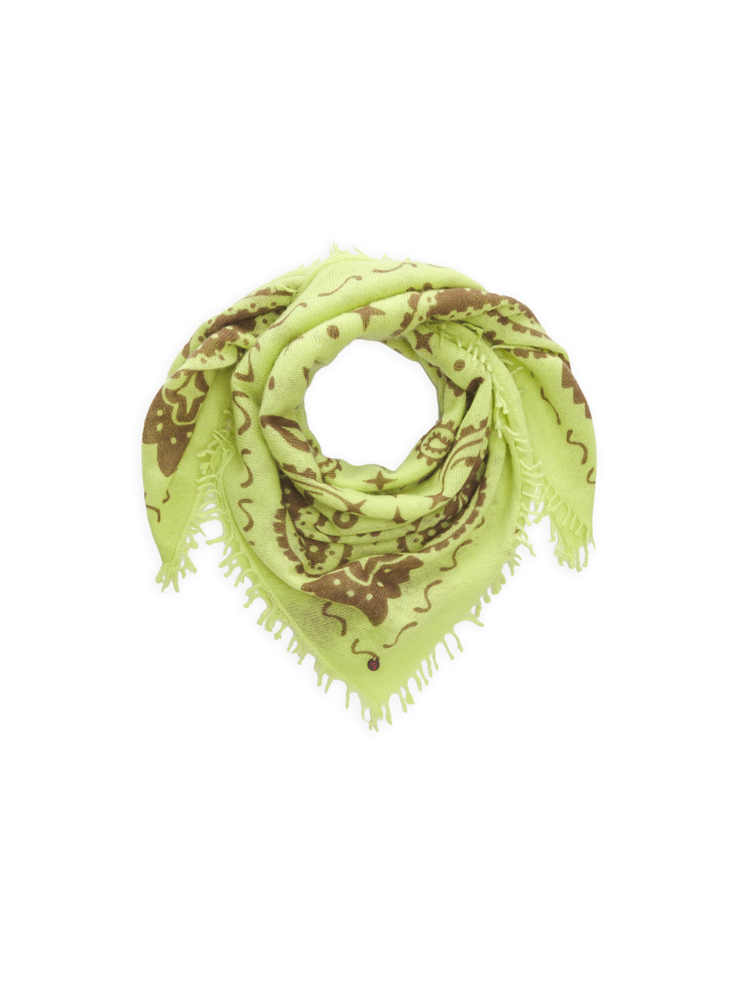Foulard CODELLO en jaune