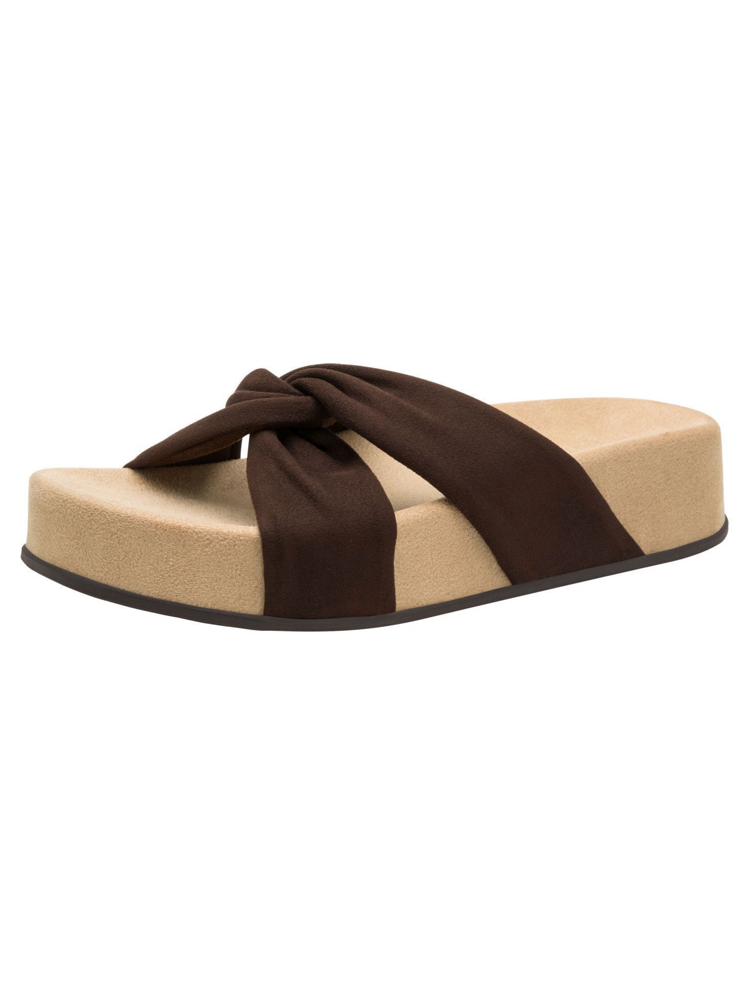 Mule MARCO TOZZI en marron : devant