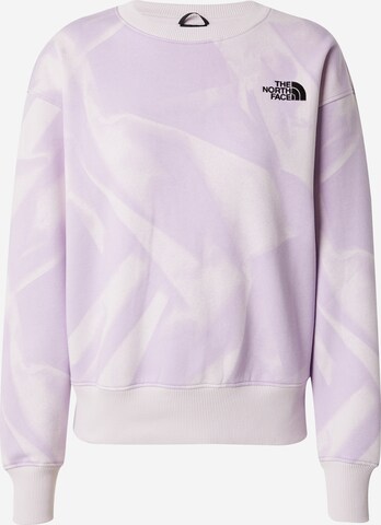 THE NORTH FACE Sweatshirt 'ESSENTIAL' i lilla: forside