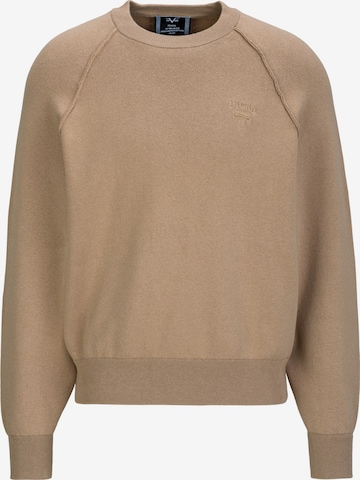 19V69 ITALIA Свитер 'Lito' в Бежевый: спереди