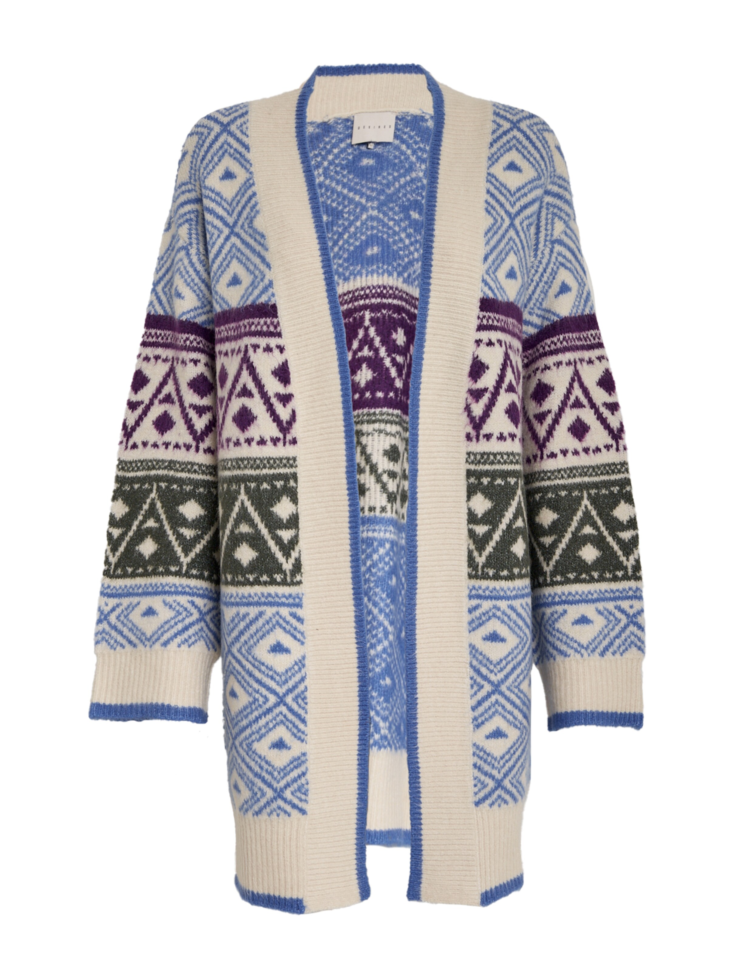 DESIRES - Cárdigan 'Fija' en azul: frente