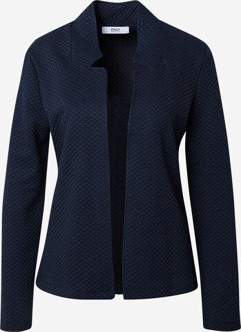 Cardigan 'CORA' ONLY en bleu : devant