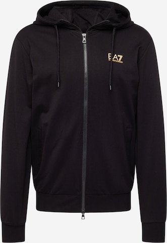 EA7 Emporio ArmaniGornji dio trenirke - crna boja: prednji dio