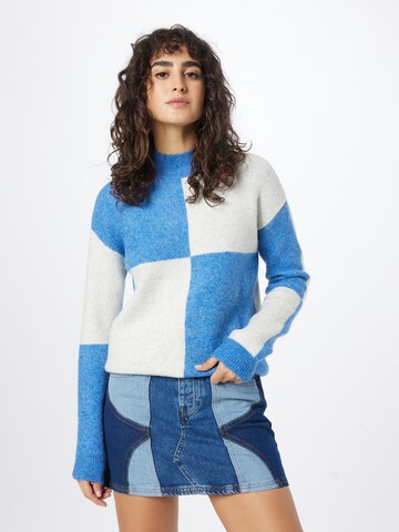 LMTD Пуловер в синьо: отпред