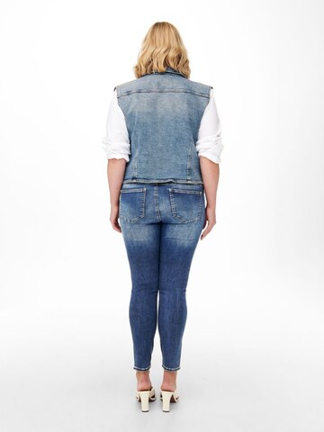 ONLY Carmakoma Skinny Jeans 'Lasmin' in Blauw