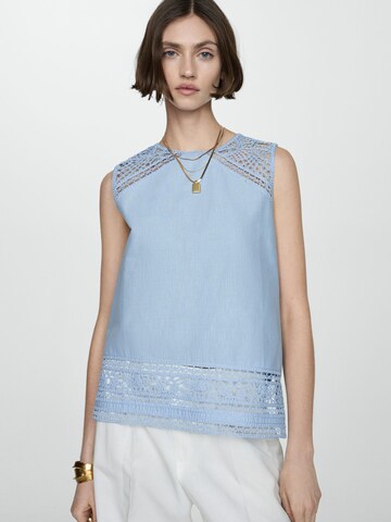 MANGO Top 'FARFA' in Blau