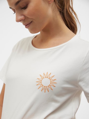 MAMALICIOUS Majica 'SUNNY' | bela barva