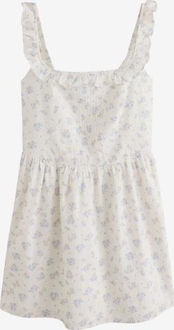 Robe d’été Next en blanc : devant