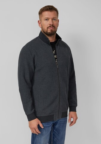 s.Oliver Sweatjacke in Grau: Vorderseite