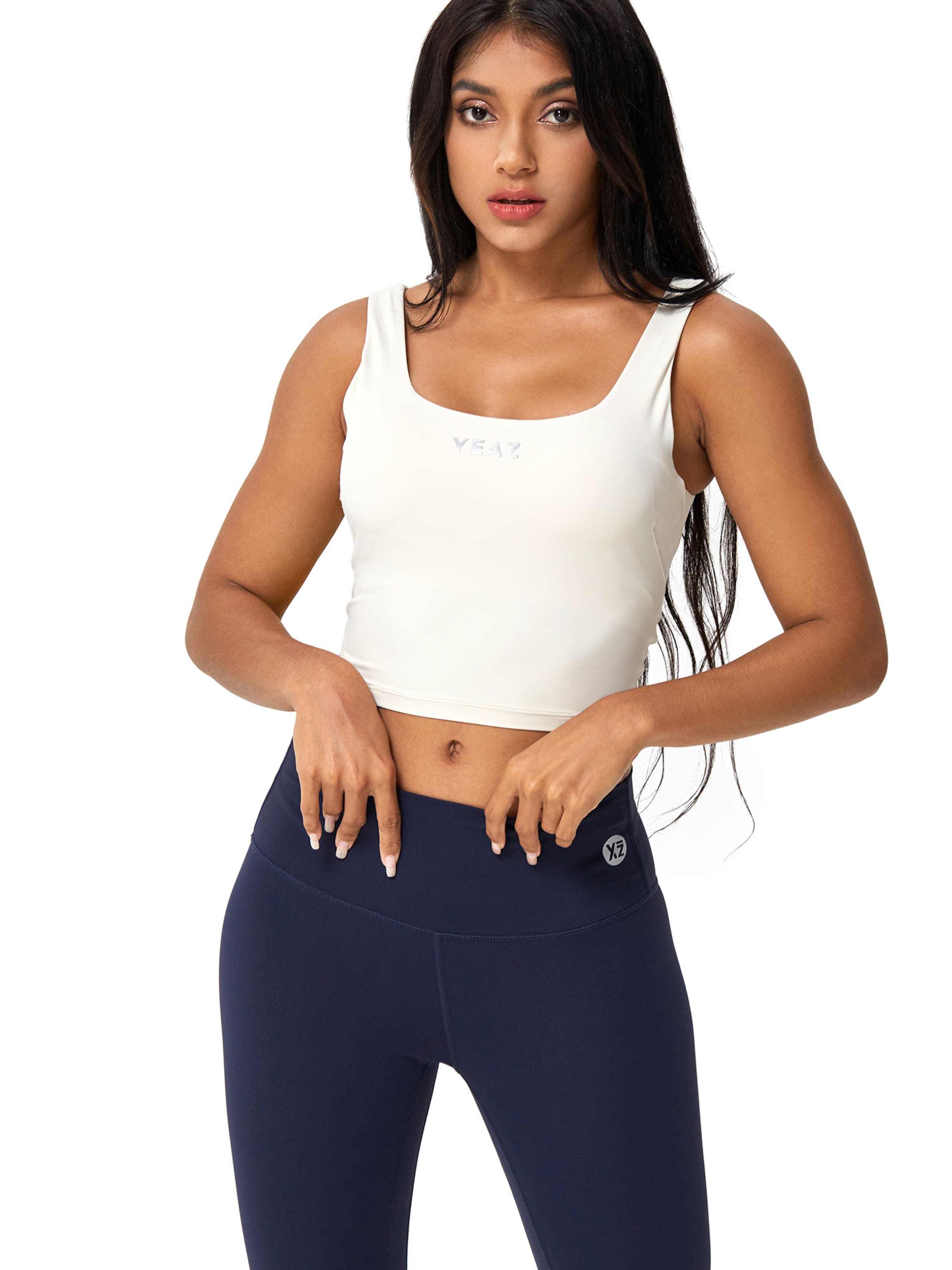 YEAZ Спортивный топ 'Today' в Бежевый