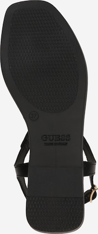 GUESS Zehentrenner 'MIRY' in Schwarz