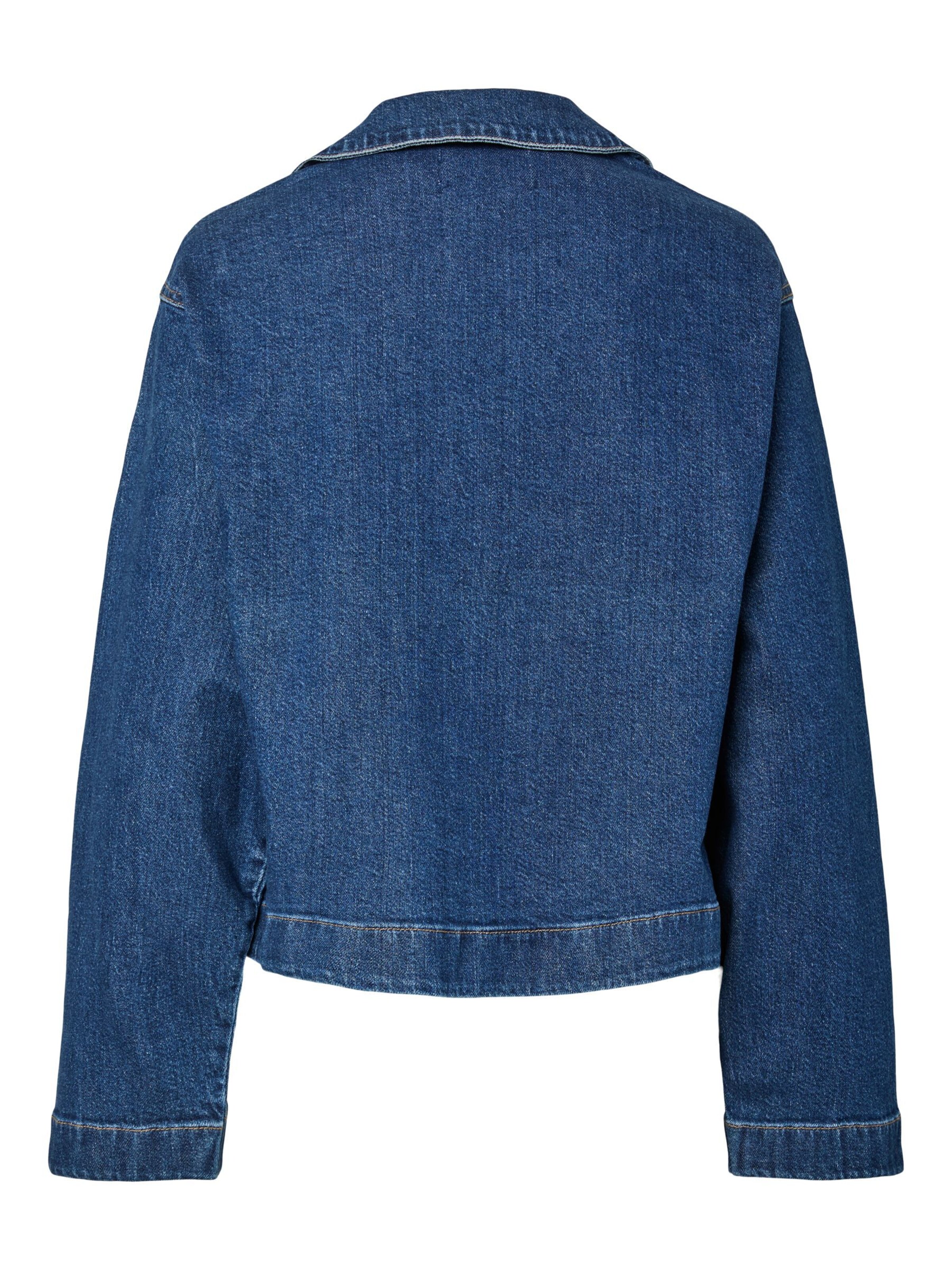 Camicia da donna 'PCSILKE' di PIECES in blu