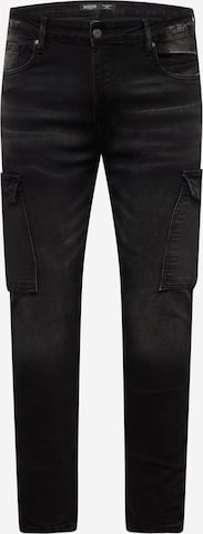 Skinny Jeans cargo BURTON MENSWEAR LONDON en noir : devant