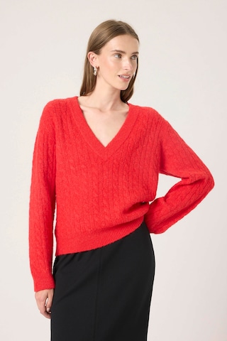 Pull-over 'SLVespera' SOAKED IN LUXURY en rouge : devant