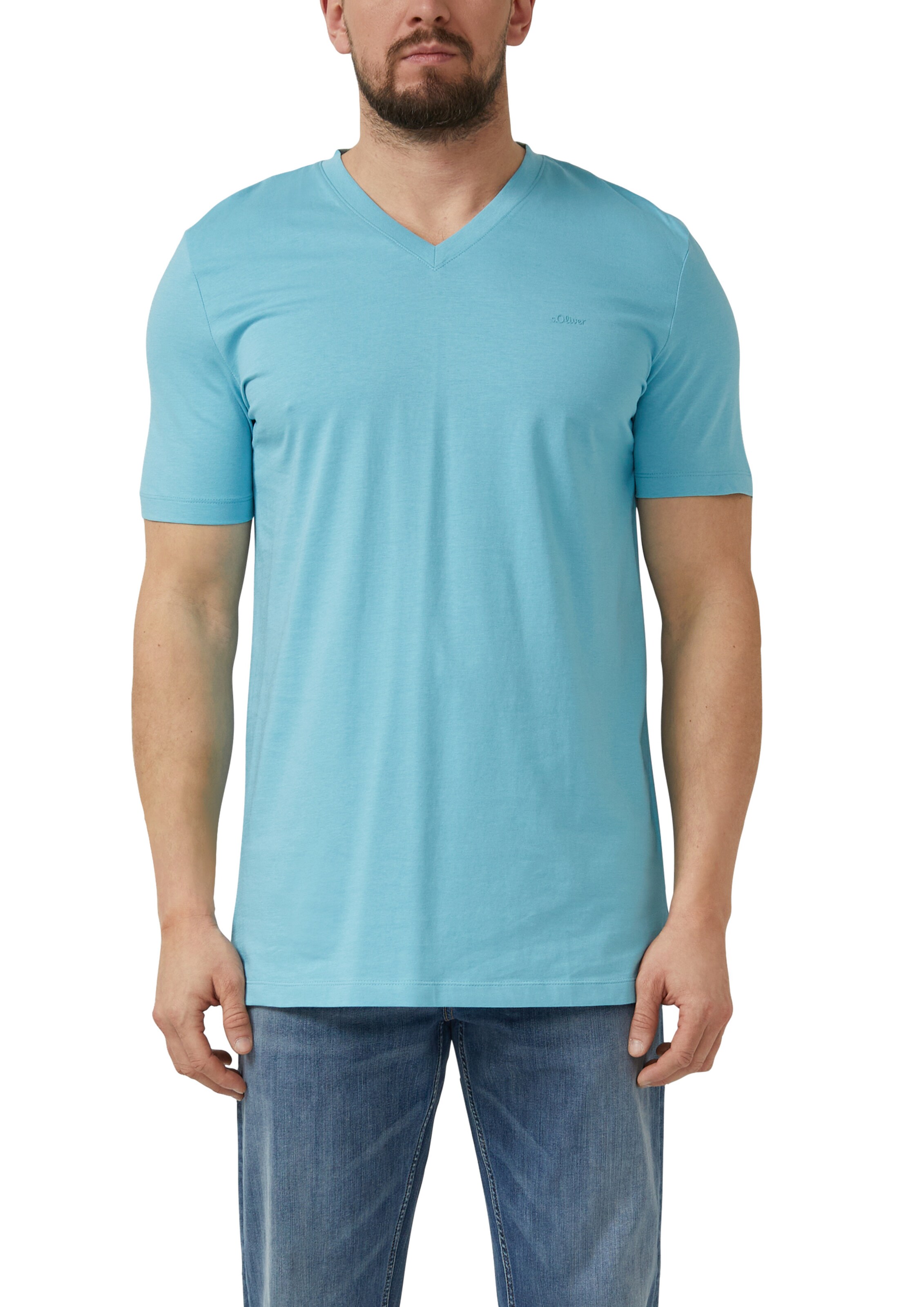 s.Oliver T-Shirt in Blau