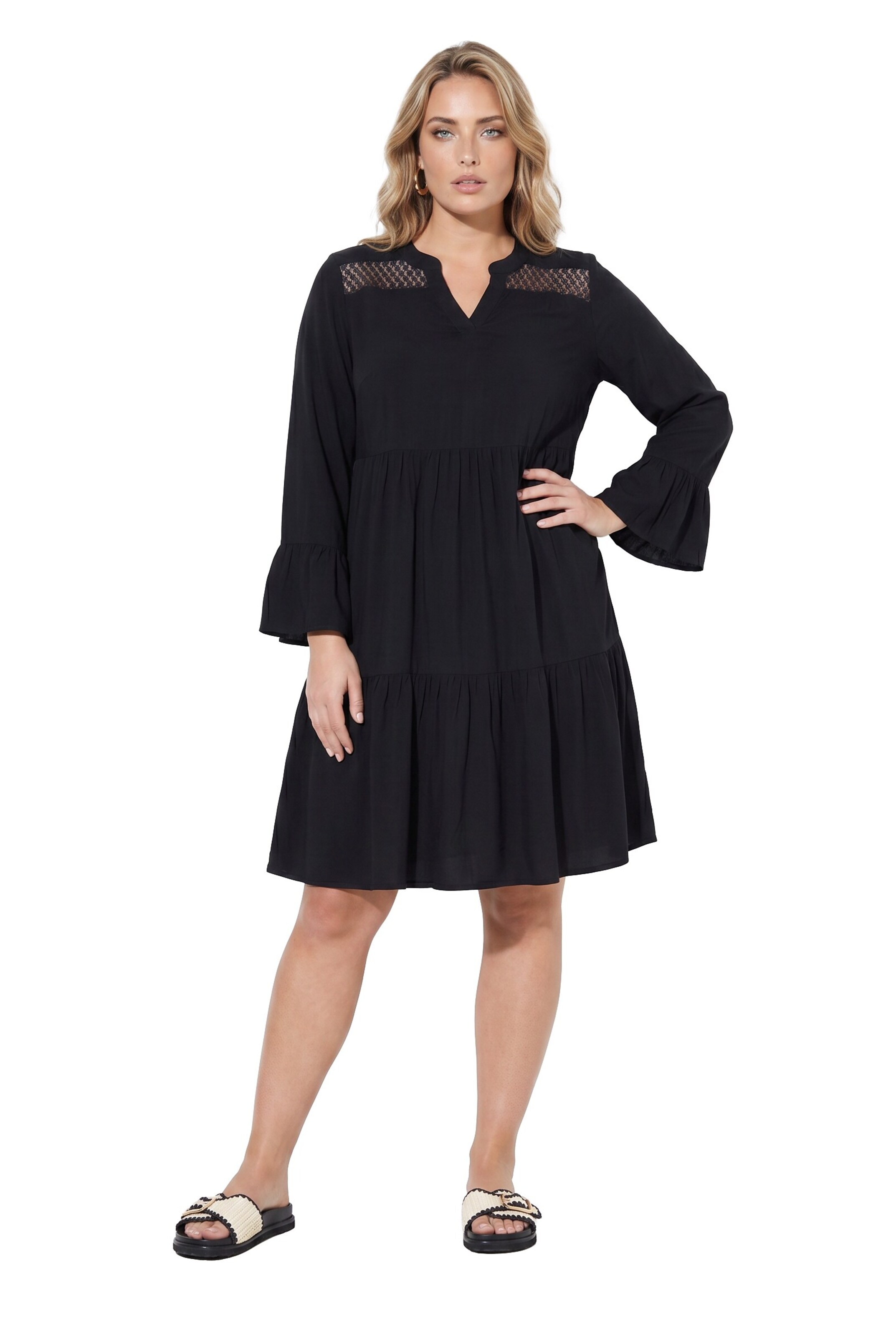 Angel of Style Dress in Black