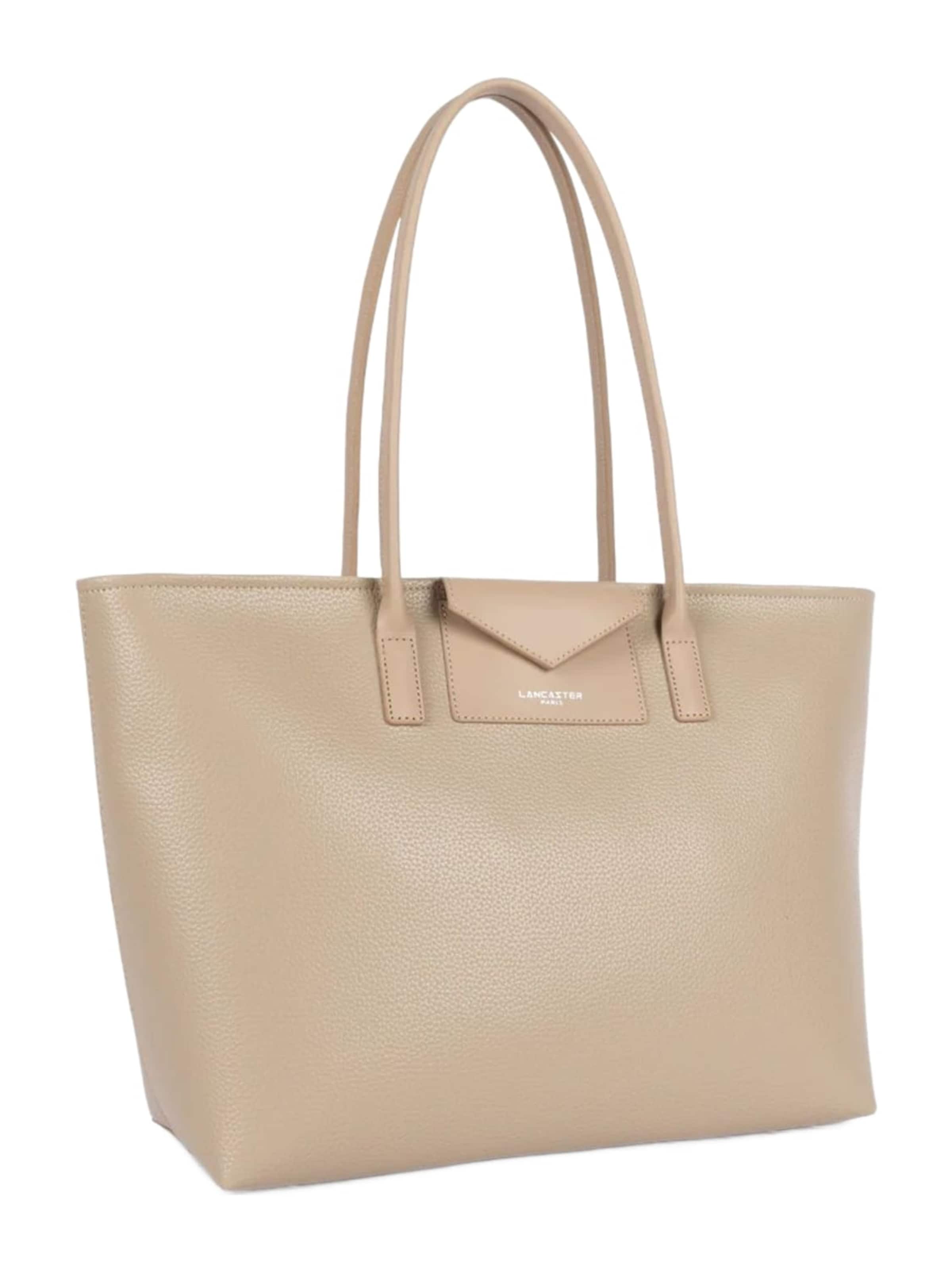 Shopper 'Lancaster Cabas Maya Double Épaule Beige Foncé' di LANCASTER Paris in beige
